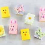 How to make Easter raisin boxes for kids - fun Easter craft - great for Easter baskets - Eats Amazing UK