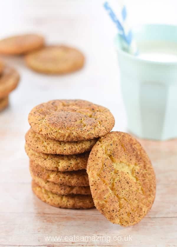 How to make snickerdoodle cookies - easy recipe from Eats Amazing UK