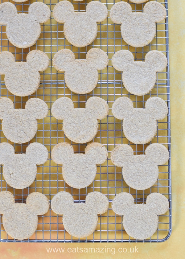 How to make easy cheese oatcakes - fun mickey mouse themed recipe for kids - great for snacks and lunch boxes