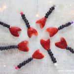 How to make Valentines fruit wands - fun food turorial for a cute and healthy Valentines snack for kids