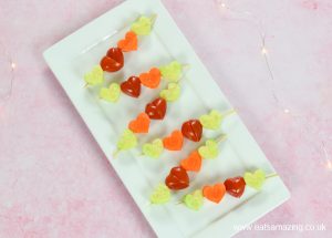 Frozen Rainbow Fruit Kebabs Recipe - Eats Amazing.