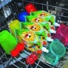 Nom-Nom Kids reusuable food pouches - dishwasher friendly - Set of 4