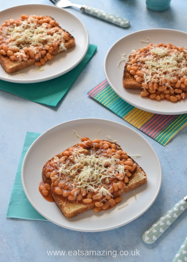 The BEST beans on toast - my super easy beans on toast recipe for busy parents