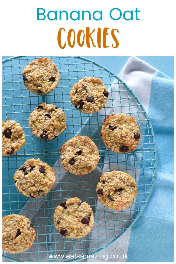 How to make easy banana oat cookies with just two main ingredients - plus suggestions for unlimited flavour combinations