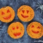 How to make easy Halloween pumpkin pizzas from English Muffins
