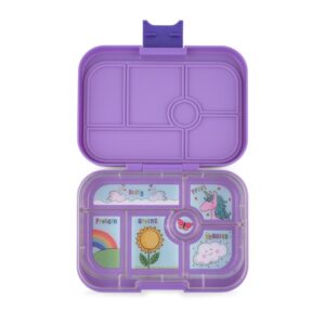 Yumbox Bento Lunch Box UK - Classic Dreamy Purple Unicorn