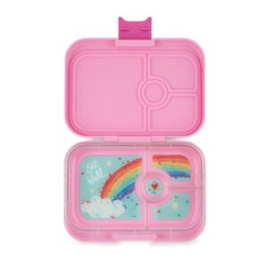 Yumbox Bento Lunch Box UK - Panino Power Pink Rainbow