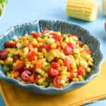 How to make a quick and easy sweetcorn salad for kids