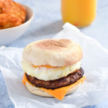 Easy Sausage and Egg McMuffin Fakeaway Recipe