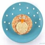 Easy Penguin Sandwich Tutorial with Hovis Sandwich Thins - Fun food for kids from Eats Amazing
