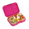 Yumbox Panino New Parisian Pink 4 compartment lunch box from the Eats Amazing UK Bento Shop - fun kids leakproof bento box