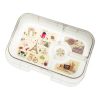 Yumbox UK Parisian Panino design 4 compartment lunch box from the Eats Amazing UK Bento Shop - new pretty Paris themed tray design